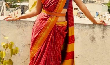 ಇಳಕಲ್ ಸೀರೆಗೆ ಜೀವ ತುಂಬಿದ ರೂಪದರ್ಶಿ