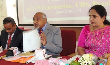 ಮೇ ೨೫ರಂದು ತೋವಿವಿ ೧೧ನೇ ಘಟಿಕೋತ್ಸವ: ಮೊದಲ ಬಾರಿಗೆ ಗೌವರ ಡಾಕ್ಟರೇಟ್ ಪ್ರದಾನ