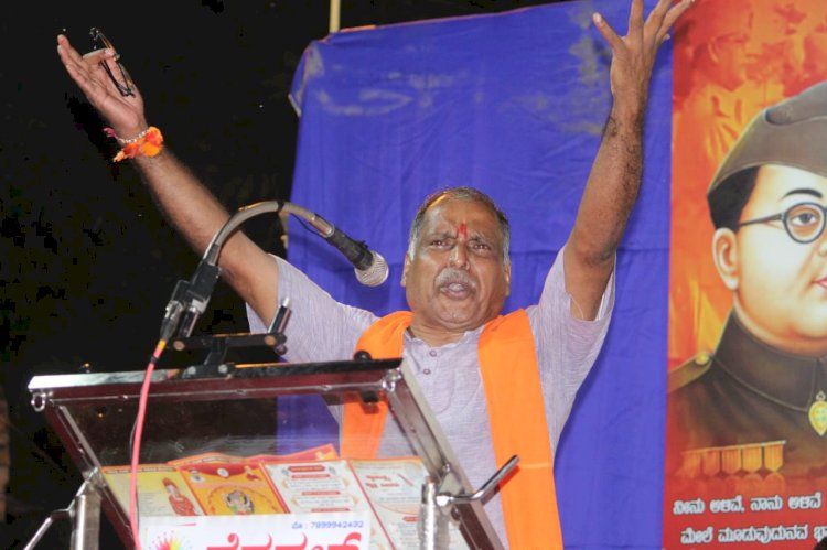 ಹಿಂದುತ್ವದ ವಾರಸ್ದಾರರು ಎನ್ನುವವರು ರಾಜೀನಾಮೆ ನೀಡಿ ಹೋರಾಟಕ್ಕೆ ಬನ್ನಿ:  ಶಾಸಕರಿಗೆ ಜಗದೀಶ ಕಾರಂತ ಸವಾಲ್