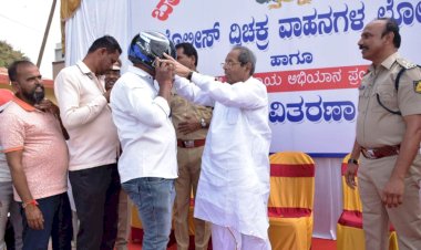 ಹೆಲ್ಮೆಟ್, ಸೀಟ್ ಬೆಲ್ಟ ಧರಿಸಿ ಜೀವ ರಕ್ಷಣೆ ಮಾಡಿಕೊಳ್ಳಿ : ಮೇಟಿ 