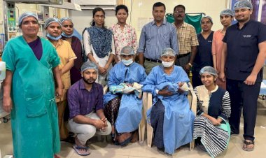 ತಾಯಿ, ಅವಳಿ ಮಕ್ಕಳ ಪ್ರಾಣ ಉಳಿಸಿದ ಎಚ್‌ಎಸ್‌ಕೆ ವೈದ್ಯರು 