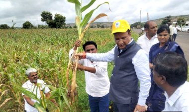 ಪ್ರವಾಹ : ಗೋವನಕೊಪ್ಪ ಗ್ರಾಮದಲ್ಲಾದ ಹಾನಿ ವೀಕ್ಷಿಸಿದ ಡಿಸಿ