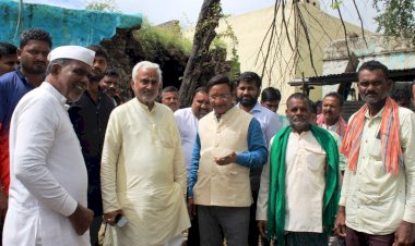 ಮನೆ, ಬೆಳೆ ಹಾನಿ ವೀಕ್ಷಿಸಿದ ಶಾಸಕ ಜೆ.ಟಿ.ಪಾಟೀಲ